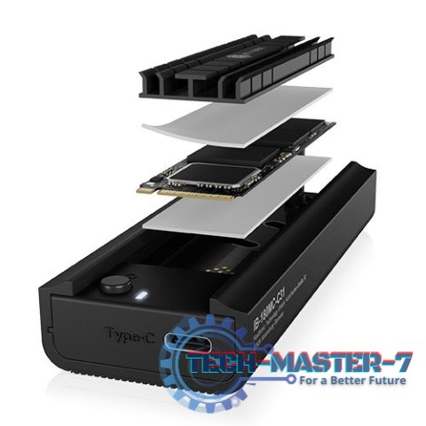 ICY BOX IB-180MC-C31 (Czarny /USB-C )