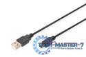 Kabel połączeniowy USB 2.0 HighSpeed "Canon" Typ USB A/miniUSB B (5pin) M/M czarny 1m