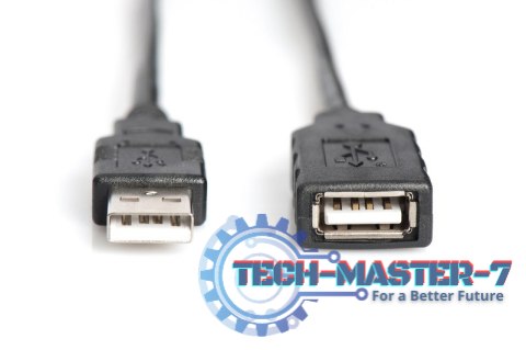 Kabel przedłużający USB 2.0 HighSpeed Typ USB A/USB A M/Ż aktywny, czarny 15m Kabel przedłużający USB 2.0 HighSpeed Typ USB A/USB A M/Ż aktywny, czarny 15m