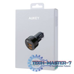 Ładowarka AUKEY 2x USB 3.0 Czarny CC-T8