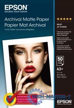 Papier $ Archival Matte Paper 50 Arkuszy 192 g/m A3+