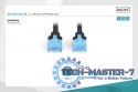 Patch cord U/UTP kat.5e PVC 1m czarny