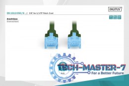 Patch cord U/UTP kat.5e PVC 5m zielony