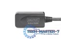 Przedłużacz/Extender USB 2.0 HighSpeed Typ USB A/USB A M/Ż aktywny, czarny 5m