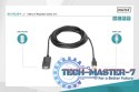 Przedłużacz/Extender USB 2.0 HighSpeed Typ USB A/USB A M/Ż aktywny, czarny 5m