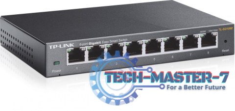 Przełącznik SMART TL-SG108E 8x1GbE Przełącznik SMART TL-SG108E 8x1GbE