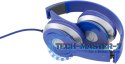 SŁUCHAWKI AUDIO STEREO TECHNO EH145B NIEBIESKIE