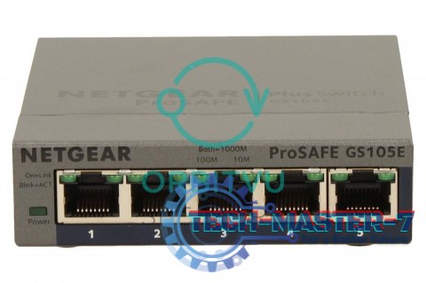 Switch Unmanaged Plus 5xGE - GS105E