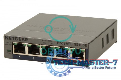 Switch Unmanaged Plus 5xGE - GS105E Switch Unmanaged Plus 5xGE - GS105E