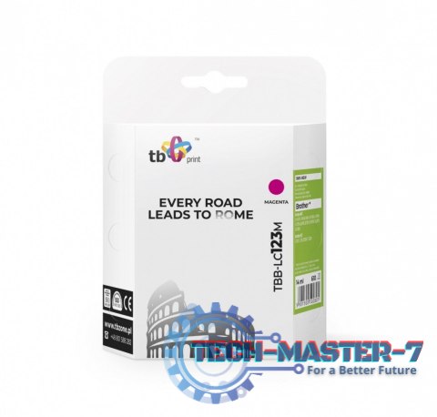 Tusz do Brother LC123 TBB-LC123M MA