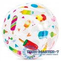 Dmuchana piłka plażowa 51cm różne wzory - 59040 INTEX INTEX