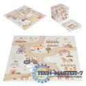 Duża mata piankowa EVA dla dzieci Farma 90,5x90,5 cm 21 el. ECOTOYS ECOTOYS