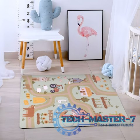 Duża mata piankowa EVA dla dzieci Farma 90,5x90,5 cm 21 el. ECOTOYS ECOTOYS Duża mata piankowa EVA dla dzieci Farma 90,5x90,5 cm 21 el. ECOTOYS ECOTOYS