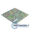 Duża mata piankowa EVA dla dzieci Miasto 90,5x90,5 cm 21 el. ECOTOYS ECOTOYS