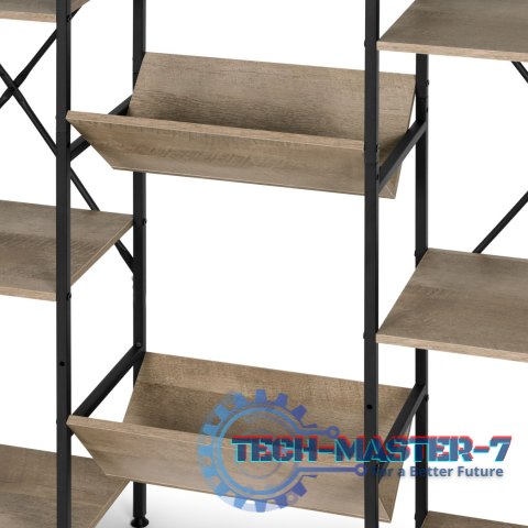 Nowoczesny stojący regał metalowy stelaż 11 półek ModernHome ModernHome Nowoczesny stojący regał metalowy stelaż 11 półek ModernHome ModernHome