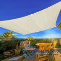 Prostokątny żagiel przeciwsłoneczny 2x3m daszek wodoodpornyModernHome - beżowy ModernHome