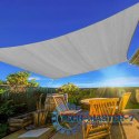Prostokątny żagiel przeciwsłoneczny 2x3m daszek wodoodpornyModernHome - szary ModernHome