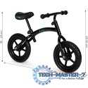 Rowerek rower biegowy dla dzieci jeździk koła EVA ECOTOYS czarny ECOTOYS