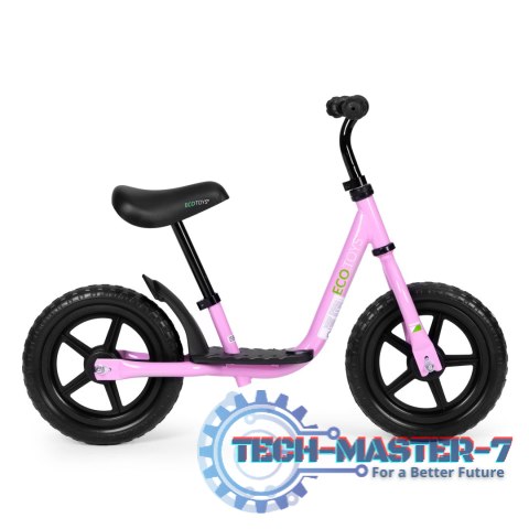 Rowerek rower biegowy z podestem dla dzieci jeździk koła EVA ECOTOYS różowy ECOTOYS Rowerek rower biegowy z podestem dla dzieci jeździk koła EVA ECOTOYS różowy ECOTOYS