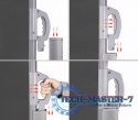Składana markiza 300x180 cm boczna roleta parawan do ogrodu na taras antracyt ModernHome