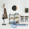 Stojący wieszak na ubrania prosty metalowy 7 haczyków 177 cm ModernHome ModernHome