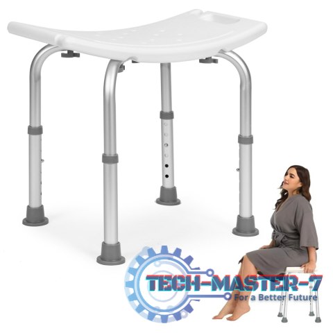 Taboret krzesełko prysznicowy łazienkowe rehabilitacyjne ModernHome ModernHome