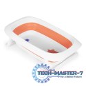 Wanienka dla dzieci wanna pomarańczowa składana z odpływem 81 cm - Krówka ECOTOYS ECOTOYS