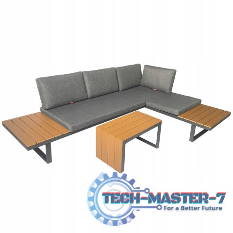 Zestaw mebli ogrodowych Nuforma narożnik sofa stolik NUFORMA Zestaw mebli ogrodowych Nuforma narożnik sofa stolik NUFORMA