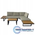 Zestaw mebli ogrodowych Nuforma narożnik sofa stolik NUFORMA