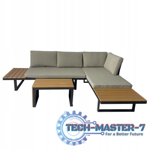 Zestaw mebli ogrodowych Nuforma narożnik sofa stolik NUFORMA