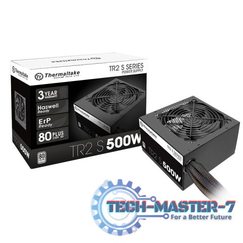 Chłodzenie TR2 S Black 500W (80+ 230V EU, 2xPEG, 120mm, Single Rail)