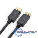 Kabel DisplayPort M/M 1.8 m. czarny v 1.1