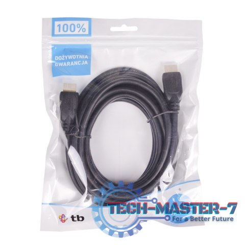 Kabel HDMI 1.4 pozłacany 1.8 m. Kabel HDMI 1.4 pozłacany 1.8 m.