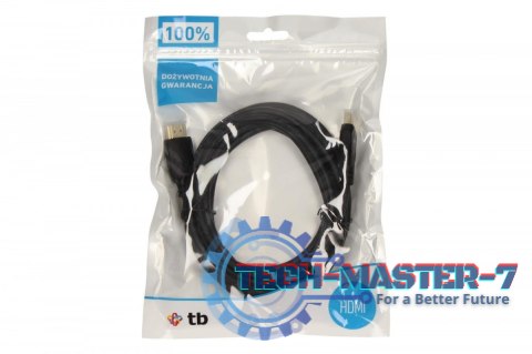 Kabel HDMI 1.4 pozłacany 3m. Kabel HDMI 1.4 pozłacany 3m.