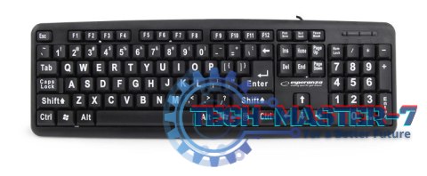 Klawiatura USB EK129 Przewodowa