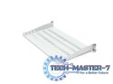 Półka do szaf 250mm 19" 483x250mm 1U szara (RAL 7035)