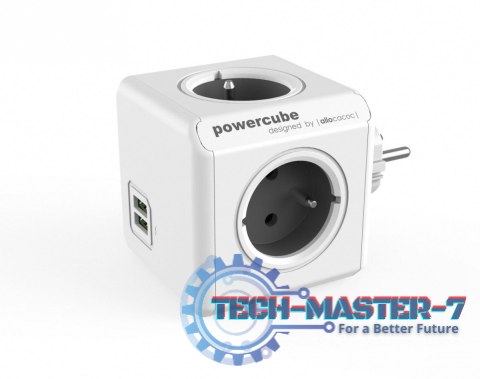 Rozgałęziacz PowerCube Original USB 2202GY/FROUPC Szary