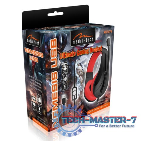 Słuchawki USB NEMESIS MT3574 Słuchawki USB NEMESIS MT3574