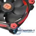 Wentylator - Ring 12 LED (120mm, LNC, 1500 RPM) BOX Czerwony