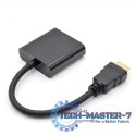 Adapter VGA F-HDMI M 15 cm.