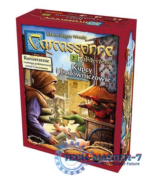 Gra Carcassonne PL 2. Kupcy i Budowniczowie, Edycja 2 Gra Carcassonne PL 2. Kupcy i Budowniczowie, Edycja 2