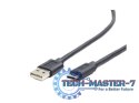 Kabel USB 2.0 typu AC AM-CM 1m czarny