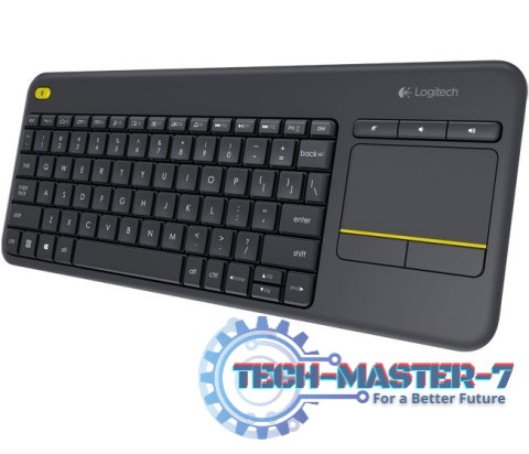 Klawiatura K400 Plus Wireless Touch czarna Klawiatura K400 Plus Wireless Touch czarna