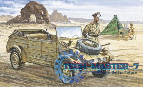 Model plastikowy VW Typ 82 Kübelwagen
