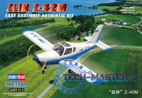 Model plastikowy ZLIN Z-42M