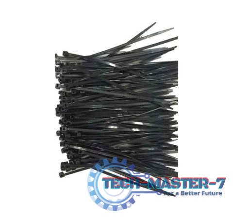 Opaska zaciskowa nylon 15cm/3.6mm (100szt) czarna