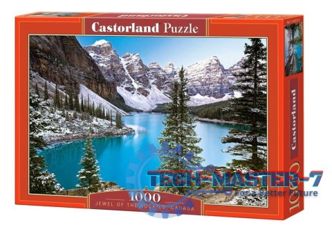 Puzzle 1000 elementów Kanada, Górskie jezioro