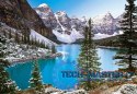 Puzzle 1000 elementów Kanada, Górskie jezioro