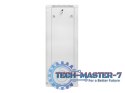 Szafa instalacyjna wisząca 19'' 27U 600X450mm szara (drzwi szklane)