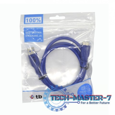 TB Kabel USB 3.0-Micro 1 m. niebieski TB Kabel USB 3.0-Micro 1 m. niebieski